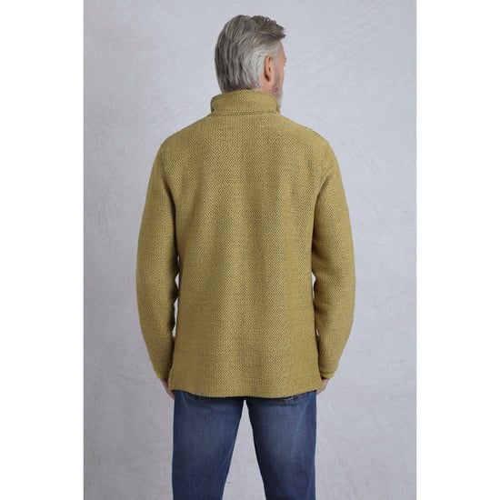 Weird Fish - "Cruiser" Pullover mit kurzem Reißverschluss für Herren (Antikes Moss) - Image 6