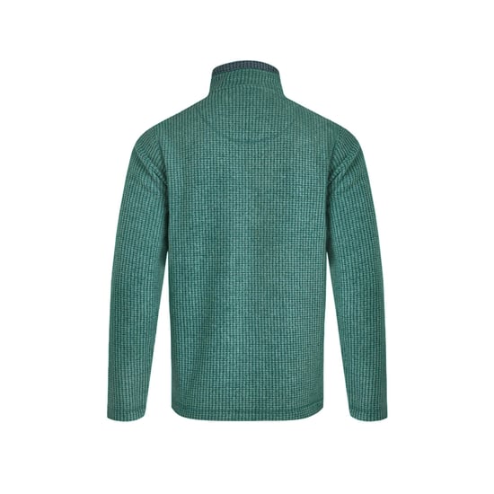 Weird Fish - "Newark" Fleece-Oberteil mit kurzem Reißverschluss für Herren (Blattgrün) - Image 2