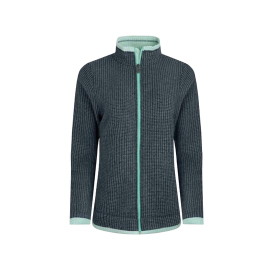 Weird Fish - "Ariana" Fleecejacke Durchgehender Reißverschluss für Damen (Reiches Marineblau) - Image 1