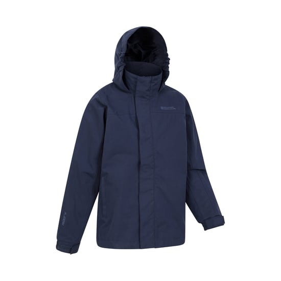 Mountain Warehouse - "Solar" Jacke Wasserfest für Kinder (Marineblau) - Image 3