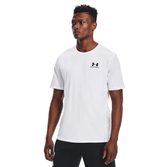 Under Armour - "Sportstyle" T-Shirt für Herren kurzärmlig (Weiß/Schwarz) - Image 3