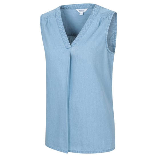 Mountain Warehouse - "Tuscany" Hemd für Damen Ärmellos (Hellblau) - Image 3