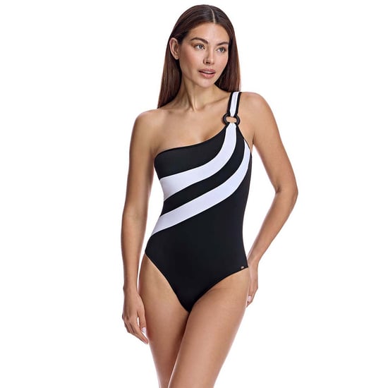 Asymmetrischer Badeanzug mit Cups W251611 Damen - Image 1