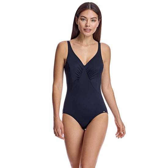 ORY Badeanzug mit V-Ausschnitt, Modell W251371 - Schwarz - Image 1