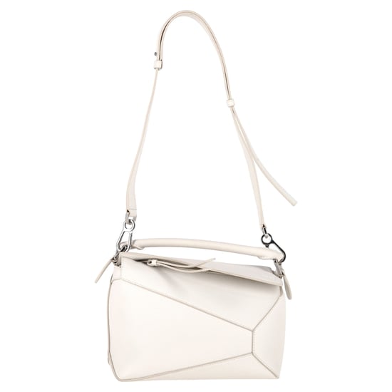 Loewe Puzzle Small Bag aus weißem Kalbsleder - Image 1