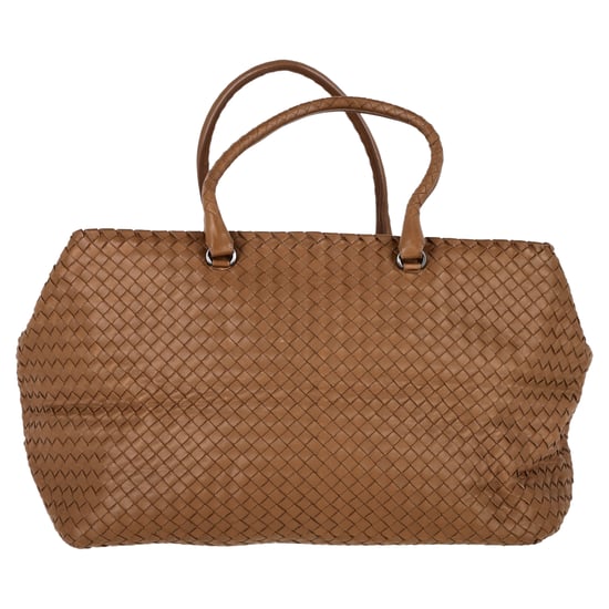 Bottega Veneta Intrecciato Brick Satchel aus braunem Leder - Image 3