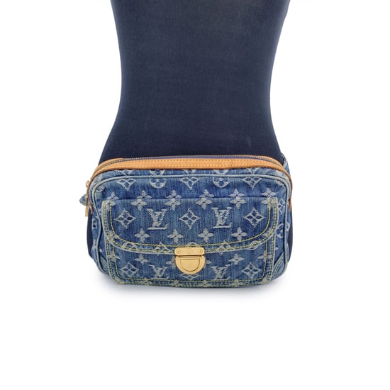 Louis Vuitton Denim - Jeans Umhängetasche Bauchtasche / Sac Ceinture - Image 4