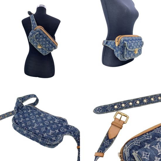 Louis Vuitton Denim - Jeans Umhängetasche Bauchtasche / Sac Ceinture - Image 5