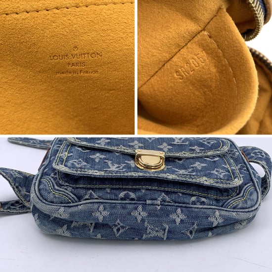Louis Vuitton Denim - Jeans Umhängetasche Bauchtasche / Sac Ceinture - Image 6