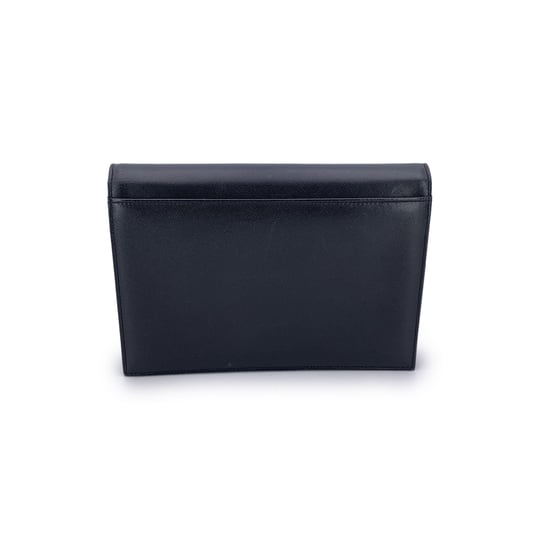 Yves Saint Laurent Vintage Leder Clutch - Image 3