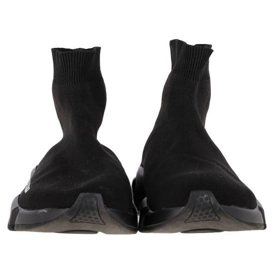 Balenciaga Speed Trainer Sneakers aus schwarzem Polyester - Image 2