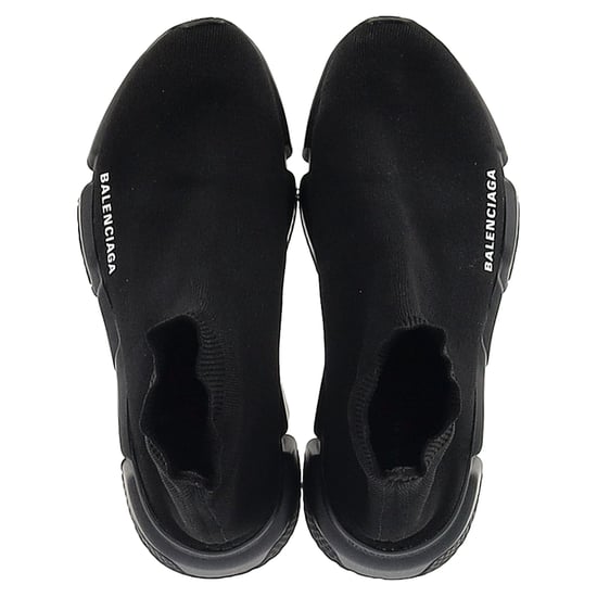 Balenciaga Speed Trainer Sneakers aus schwarzem Polyester - Image 3