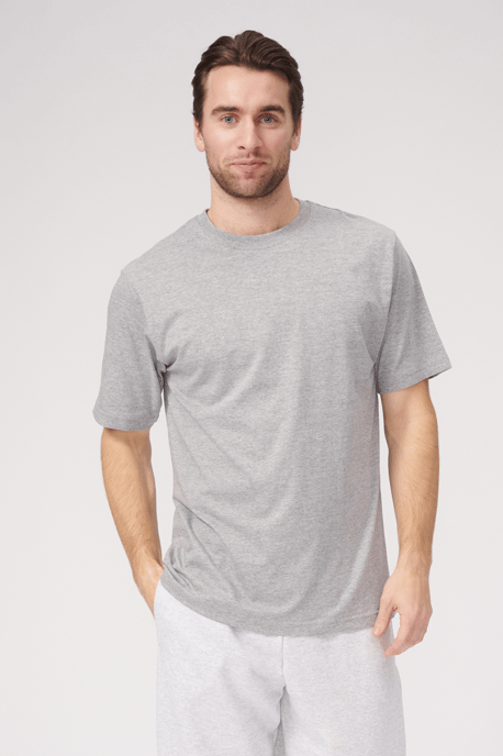 Übergroßes T-Shirt – Grau - Image 1