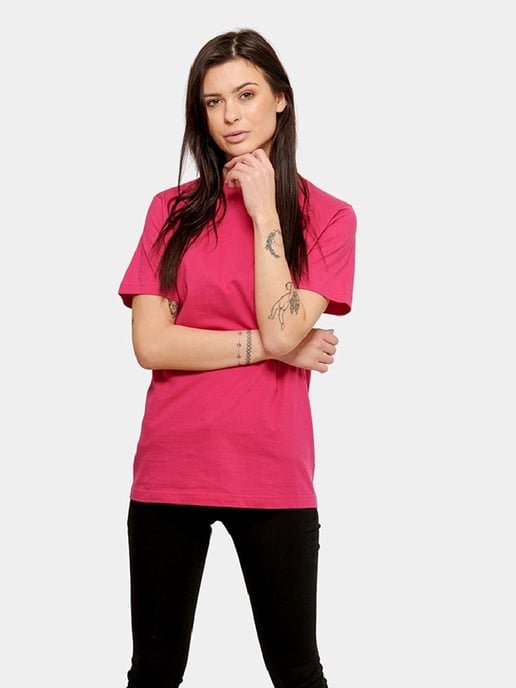 Übergroßes T-Shirt – Rosa - Image 3