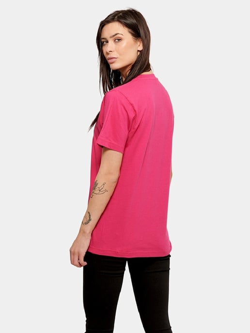 Übergroßes T-Shirt – Rosa - Image 4