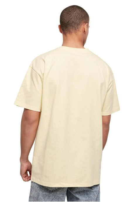 Schweres, übergroßes T-Shirt – sanftes Gelb - Image 2