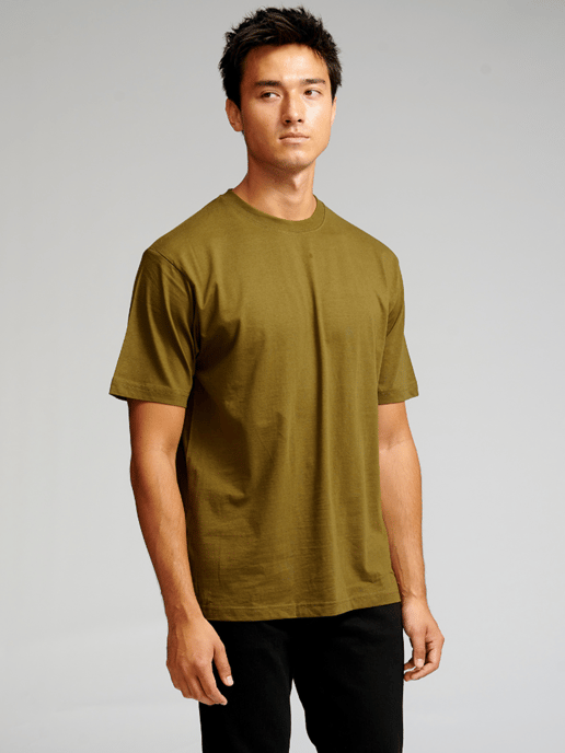 Oversize-T-Shirt – Army - Image 2