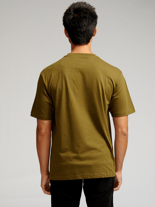 Oversize-T-Shirt – Army - Image 4