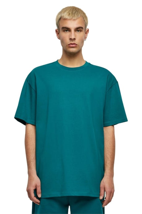 Schweres, übergroßes T-Shirt – Soft Salvia - Image 1