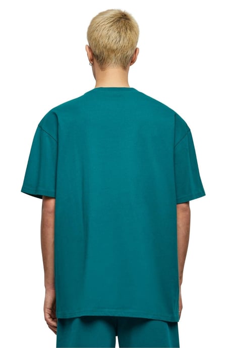 Schweres, übergroßes T-Shirt – Soft Salvia - Image 2