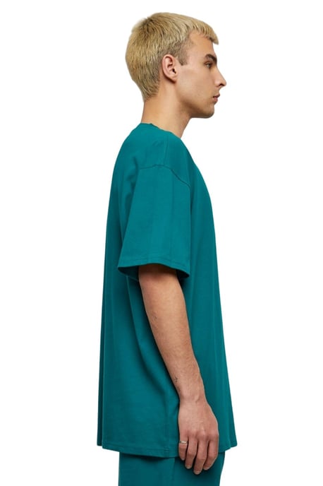 Schweres, übergroßes T-Shirt – Soft Salvia - Image 3