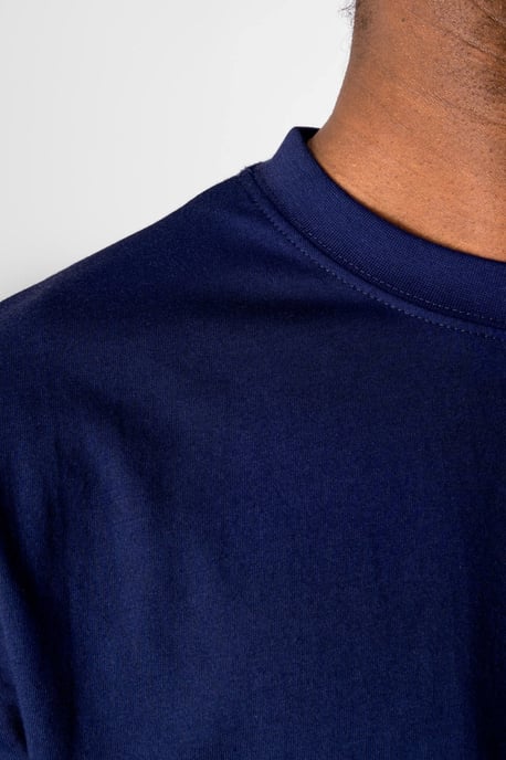 Übergroßes T-Shirt – Kobaltblau - Image 4