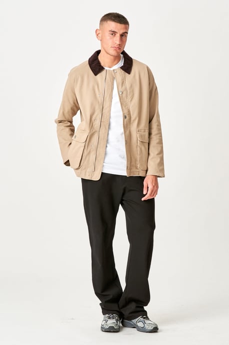 Twill-Jacke – Dunkler Sand - Image 5