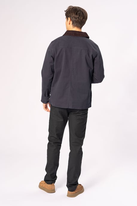 Twill-Jacke – Marineblau - Image 3