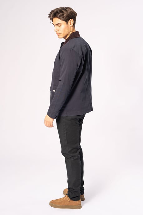 Twill-Jacke – Marineblau - Image 4