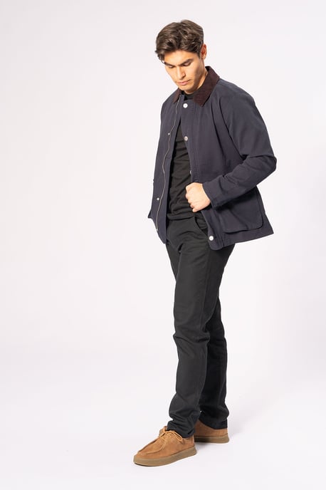 Twill-Jacke – Marineblau - Image 5
