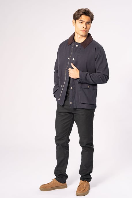 Twill-Jacke – Marineblau - Image 6
