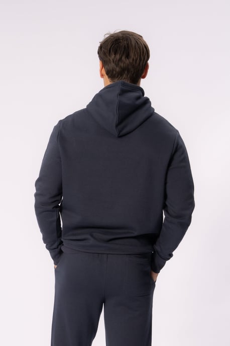 Essential Kapuzenpullover – Marineblau - Image 2
