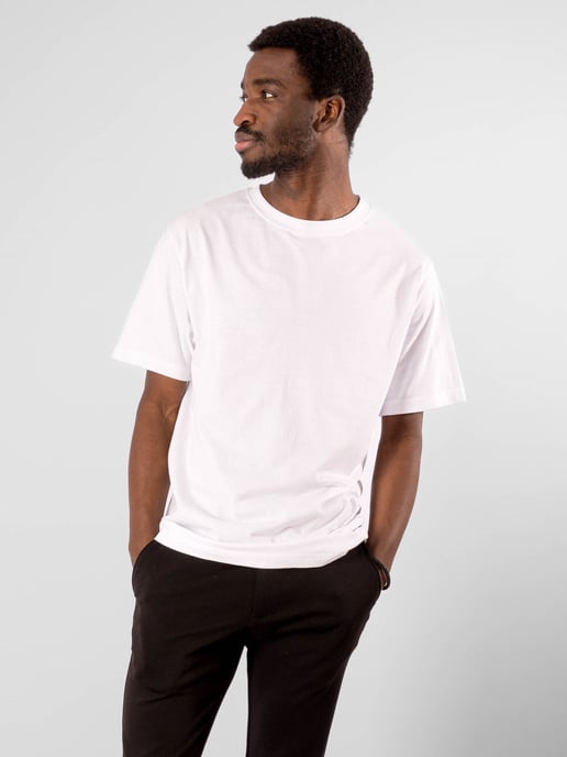 Oversize-T-Shirt - Weiß - Image 3