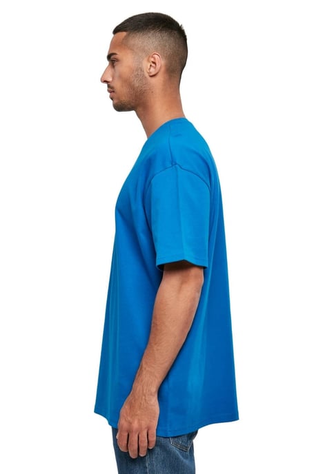 Schweres, übergroßes T-Shirt – Kobaltblau - Image 3