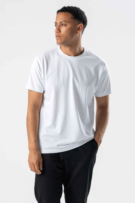 Normales T-Shirt – Weiß - Image 2