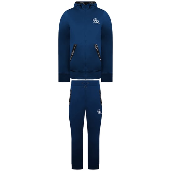 Born Rich Foletti Herren Blauer Trainingsanzug - Image 1