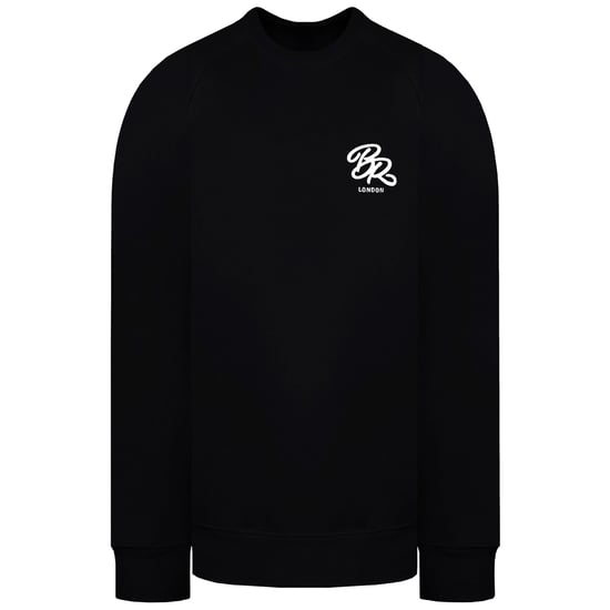 Born Rich Asten Crew Herren Schwarz Trainingsanzug - Image 2