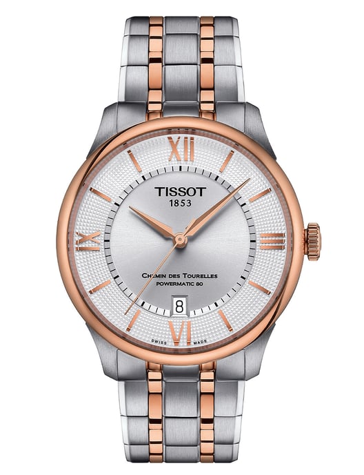 Tissot Chemin Des Tourelles Powermatic 80 Herren Multicolor Uhr T1398072203800 - Image 1