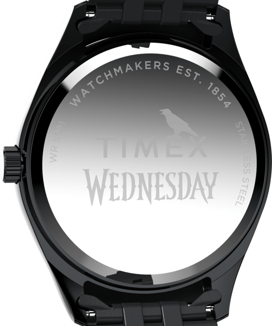 Timex X Mittwoch Legacy Damen Schwarz Uhr TW2Y19600 - Image 3