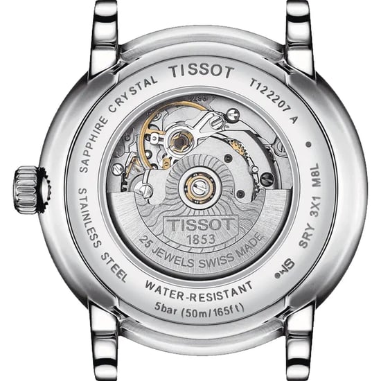 Tissot T-Classic Carson Premium Damen Silberuhr T1222071103100 - Image 2