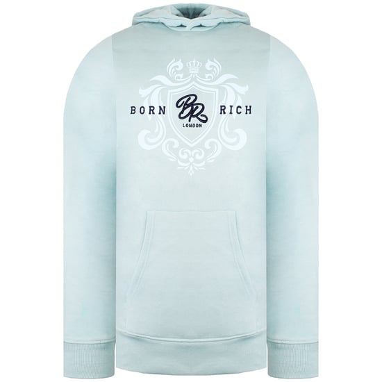 Born Rich Jairo Herren Blau Surf Hoodie - Image 1