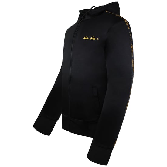 Born Rich Daprela Herren Schwarz Trackjacke - Image 2