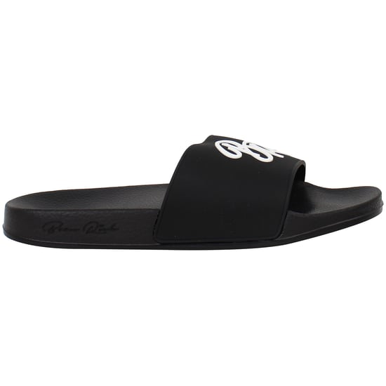 Born Rich Barreca Herren Schwarz/Weiß Slipper - Image 1
