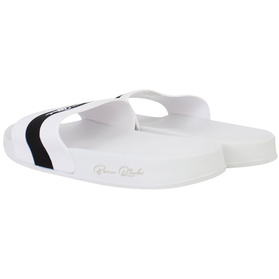 Born Rich Aurelio Herren Weiß/Schwarz Slipper - Image 3