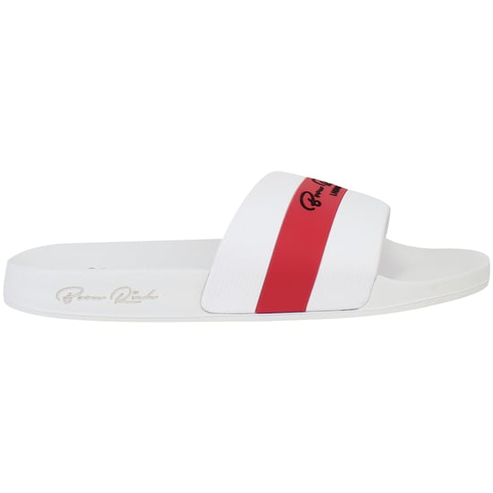 Born Rich Aurelio Herren Weiß/Pink Slipper - Image 1