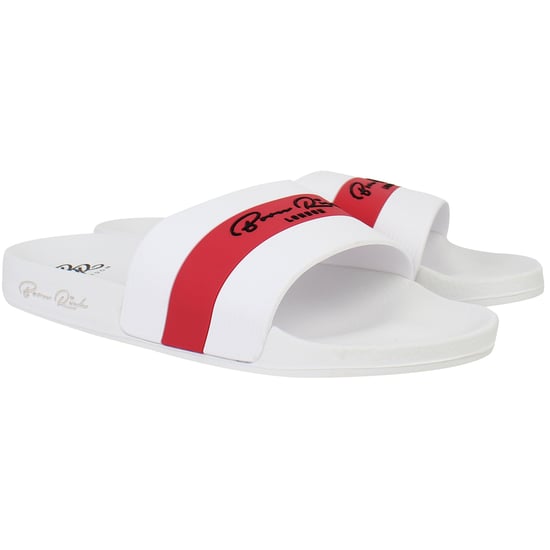 Born Rich Aurelio Herren Weiß/Pink Slipper - Image 2