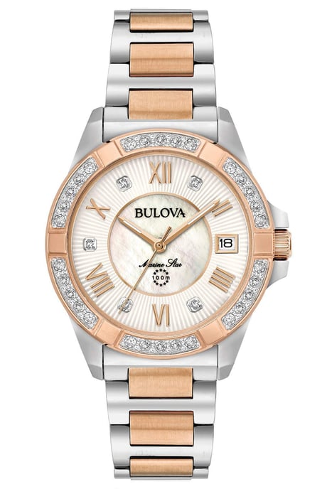 Bulova Marine Star Damen-Multicolor-Uhr 98R234 - Image 1
