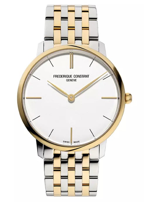Frédérique Constant Slimline Herren-Multicolor-Uhr FC-200V5S32B - Image 1