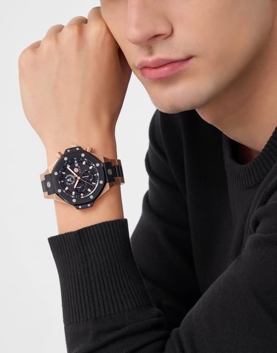Philipp Plein Plein Chrono Royal Mehrfarbig Herren Armbanduhr PWLFA0625 - Image 3