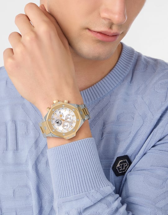 Philipp Plein Plein Chrono Royal Mehrfarbig Herren Armbanduhr PWLFA0525 - Image 3